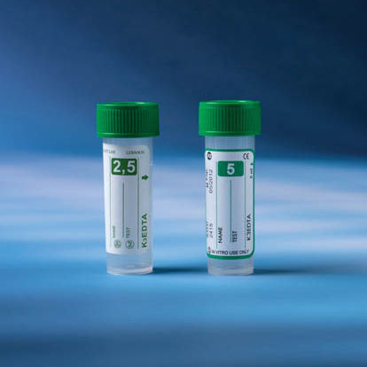 实验室采样管 - BCS series - PLASTI LAB - 平底 / 血液 / 聚丙烯