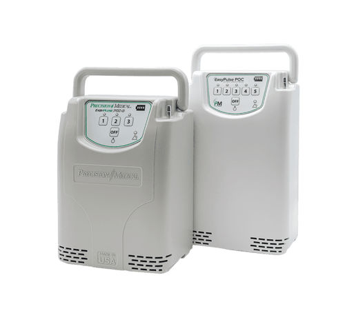 居家护理氧气浓缩器 - EasyPulse POC5 - Precision Medical - 手提式 / 脉冲流量