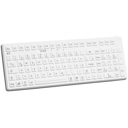 带数字键区医用键盘 - K1-MED-BL - EVO BOARDS - 可水洗 / USB / LED背光