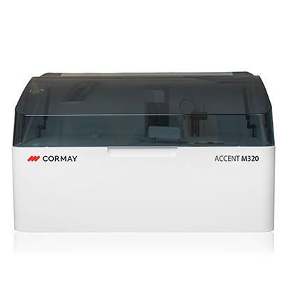 自动生化分析仪 - ACCENT M320  - Cormay Diagnostics - 台式 / 带ISE / 血清