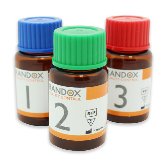 质量控制试剂 - HA5072  - Randox Laboratories/朗道 - 溶液 / 糖尿病 / 血液样本