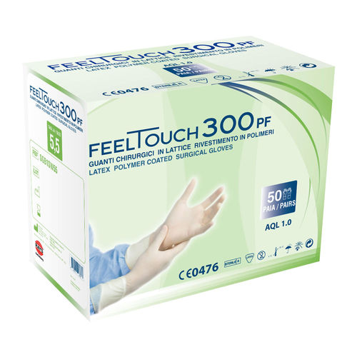 乳胶手套 - FEELTOUCH 300PF - Rays  - 手术 / 无粉 / 无菌