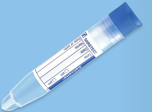 诊断采样管 - Salivette® - Sarstedt/莎斯特 - V 形底部 / 唾液 / 聚丙烯