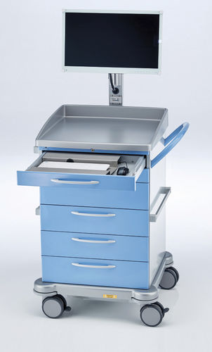 平板电脑远程医疗推车 - 260.0043.0 - SCHMITZ medical GmbH/施密茨 - 手提电脑 / PC面板 / 移动式