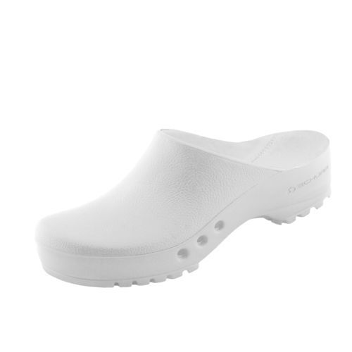 男女通用医用拖鞋 - 32350-00-00.11 - Schürr Schuhvertrieb - 可水洗 / 防静电 / 白色