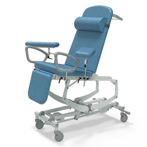 电动采血椅 - NV9596P-CLS-DSP-DG - SEERS Medical/斯赛医疗 - 3台面 / 带脚凳 / 带滑轮