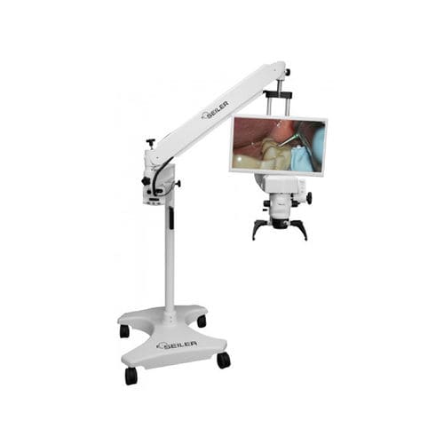 牙科手术显微镜 - promisevision 3D™ - Seiler Medical - 吊顶 / 壁挂 / 落地式