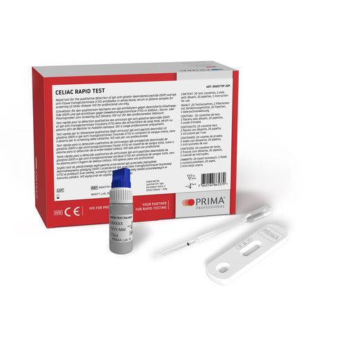腹腔疾病快速诊断检测 - 800077IP-20P - SENTINEL DIAGNOSTICS - IgG免疫球蛋白G / IgA / 血液