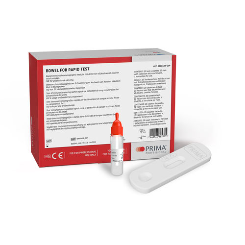 粪便潜血快速诊断检测 - 800040IP-20P - SENTINEL DIAGNOSTICS - 粪便 / 免疫色谱法 / 嵌入式