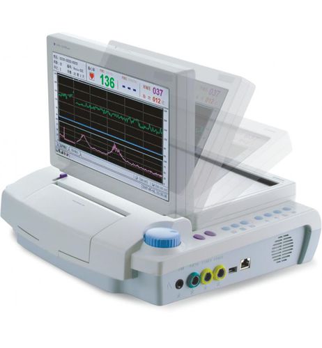 多普勒胎心仪 - A100P - Shenzhen Aeon Technology - 台式 / 带心率仪 / 带触摸屏