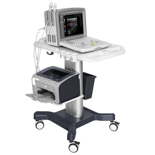便携式推车B超机 - FDC6100V - Shenzhen Well.D Medical Electronics - 用于多功能超声检查 / 彩色多普勒 / 弹性成像