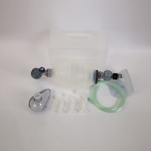 成人人工复苏器 - SW72101B - Shining World Health Care - 硅胶 / 重复使用型 / 带面具