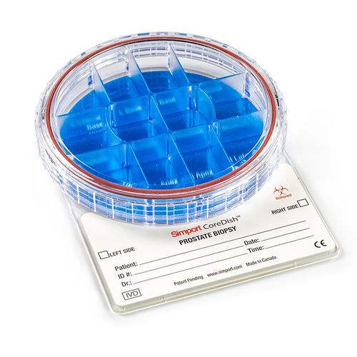 聚苯乙烯样本罐 - M970 - M971 - CoreDish®  - Simport Scientific/加拿大Simport Scientific - 存储 / 泌尿外科 / 前列腺活检