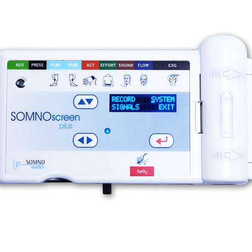 33通道多导睡眠监测仪 - SOMNOscreen™ plus - SOMNOmedics  - 58通路 / 带EOG监护 / 带视频监护
