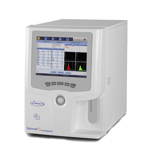 自动血细胞分析仪 - Spincell 5compact - Spinreact - 9 参数式 / 流式细胞术 / 60个样品