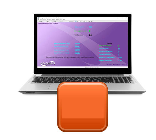 医用软件 - Reaction Time Suite™ - Thought Technology - 脑电图用 / EMG / 分析