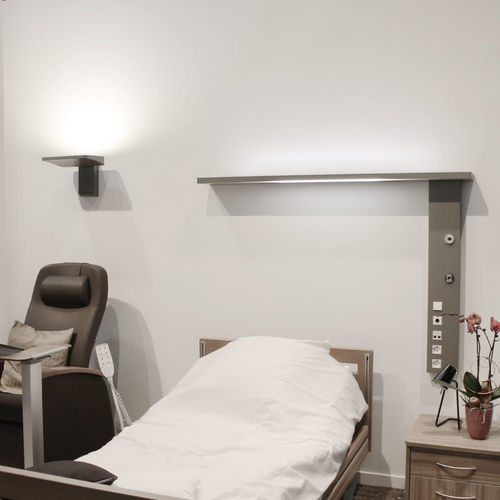垂直床头设备带 - LYSA - TLV Healthcare - 带照明