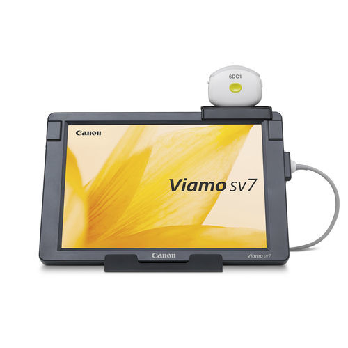 便携式B超机 - Viamo SV7 - Canon Medical Systems Europe - 腹腔和盆腔超声成像 / 急救超声成像 / 黑白