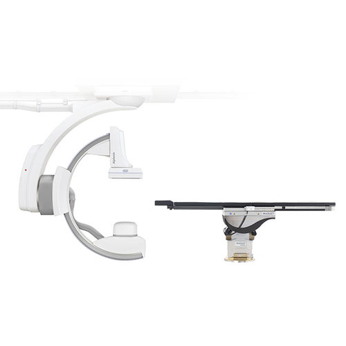 血管造影术荧光透视系统 - Alphenix Hybrid - Canon Medical Systems Europe/佳能 - 数字 / 用于心脏荧光检查 / 天花板悬挂式C形臂