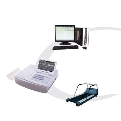 运动心脏功能测试仪 - CARDIPI400H - TRISMED  - 跑步机