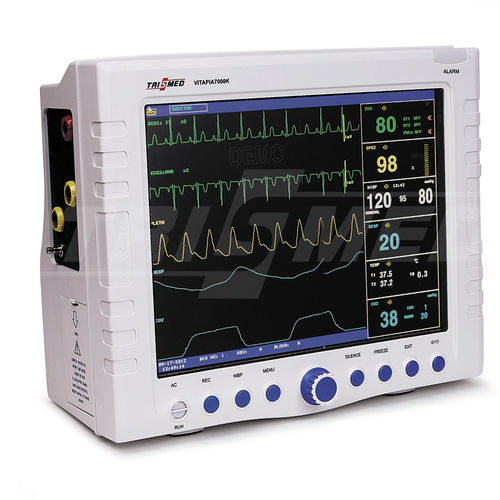 紧凑型多参数监护仪 - VITAPIA 7000K - TRISMED  - ECG / TEMP / RESP