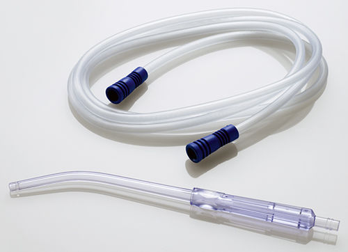 外科手术抽吸医疗软管 - TRO-ASPISET - Troge Medical  - PVC / Yankauer式