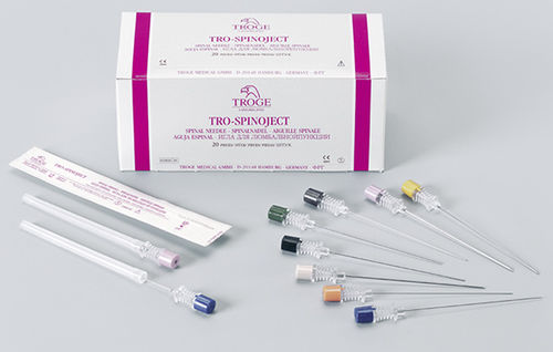 穿刺针头 - TRO-SPINOJECT - Troge Medical  - 脊柱麻醉 / Quincke 式 / 无菌