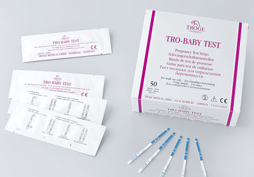 妊娠快速诊断检测 - TRO-BABY - Troge Medical  - hCG / 尿液 / 免疫色谱法