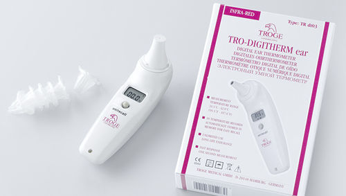 医用体温计 - TRO-DIGITHERM - Troge Medical  - 红外线 / 耳式 / 探头