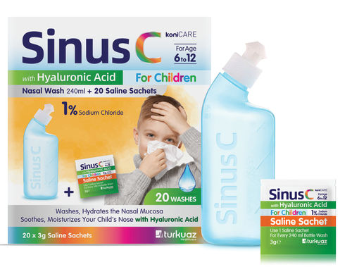 儿科鼻冲洗器 - Konicare Sinus C - Turkuaz Medikal Kozmetik