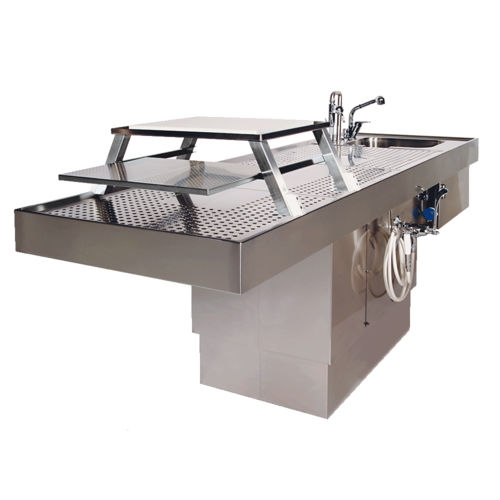 尸检台 - ST HS 31-02 - UFSK INTERNATIONAL GmbH & Co. KG - 解剖 / 长方形 / 电动