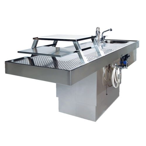 尸检台 - ST HS 16-02 - UFSK INTERNATIONAL GmbH & Co. KG - 解剖 / 长方形 / 电动