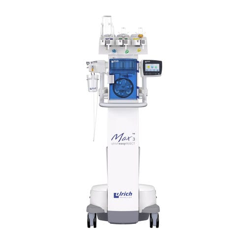 MRI用造影剂注射器 - Max 3™  - ulrich medical/欧利奇 - 三腔式 / 无磁