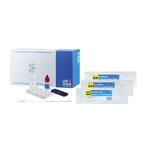 呼吸道疾病快速诊断检测 - 014L470 - ulti med Products (Deutschland)  - 抗原 / 乙型流感 / 甲型流感