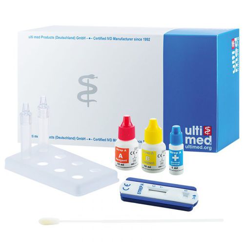 传染病快速诊断检测 - 014D300 - ulti med Products (Deutschland)  - 铅 / A型链球菌 / 细胞