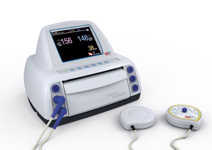 胎心率（FHR）胎儿监护仪 - Fetatrack®310  - Ultrasound Technologies - TOCO / 带打印机 / 带触摸屏