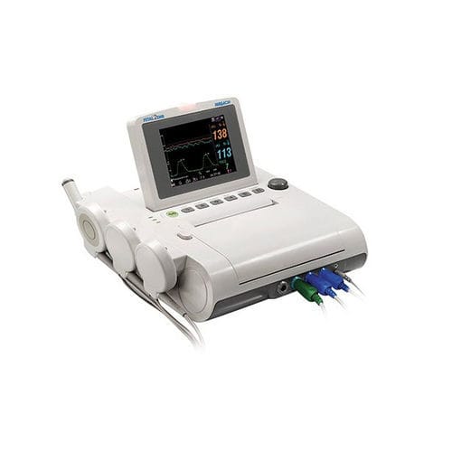 双FHR胎儿监护仪 - Fetal2EMR™  - Wallach Surgical Devices - 胎心率（FHR） / 带打印机 / 带记忆功能