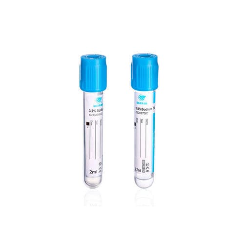 凝固分析采样管 - GD018SC - Zhejiang Gongdong Medical Technology - 圆柱 / 血液 / 等离子