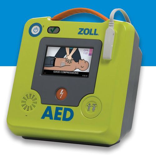 自动体外除颤器 - AED 3® - ZOLL Medical Corporation/卓儿医药 - 双相 / 无线网络型 / 带触摸屏