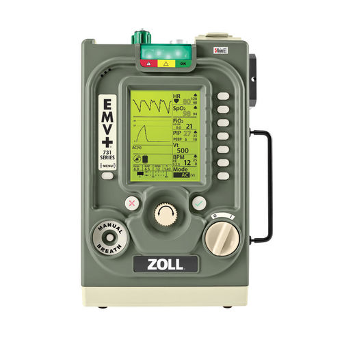 急救呼吸机 - EMV+® - ZOLL Medical Corporation/卓儿医药 - 电子 / 运输 / CPAP
