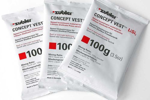 陶瓷牙科材料 - CONCEPT VEST™ - ZUBLER - 焦硅酸锂 / 牙齿修复