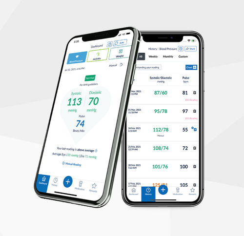 管理移动应用 - Omron Healthcare USA/欧姆龙 - 监护 / 控制 / 带跟踪系统