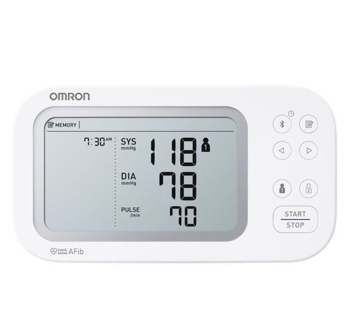 自动电子血压计 - Gold  - Omron Healthcare USA/欧姆龙 - 蓝牙 / 充电电池 / 成人袖套式