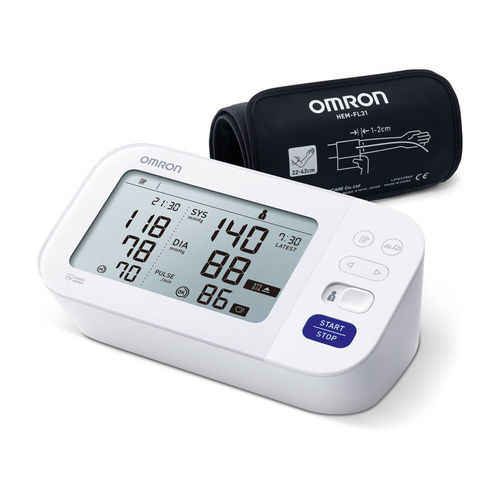 自动电子血压计 - M6 Comfort - Omron Healthcare Europe/欧姆龙 - 示波 / 成人袖套式 / 2x100