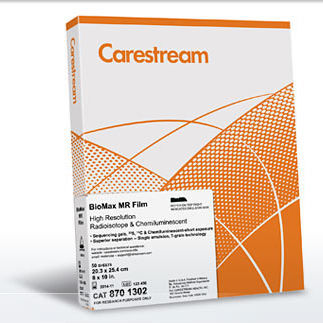多功能放射照相X光胶片 - BioMax MR - Carestream/锐珂 - 8 x 10 / 14 x 17 / 10 x 12