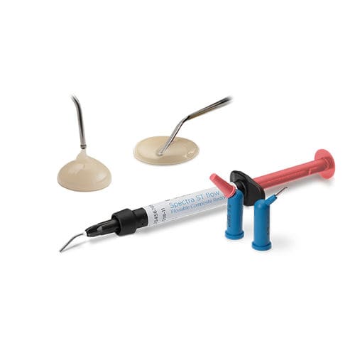 合成流体牙科材料 - Ceram.x Spectra® ST - Dentsply Sirona/登士柏西诺德 - 牙齿修复 / 半透明 / 白色