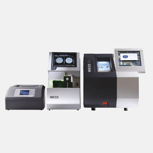 镜片磨边机镜片加工系统 - WECO E6 - Visionix - 镜片钻孔器 / 镜片抛光器 / 镜片开槽机