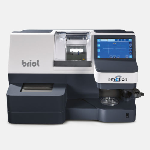 镜片磨边机镜片加工系统 - Briot Emotion 2 - Visionix - 镜片保持器 / 镜片定心器 / 镜片钻孔器