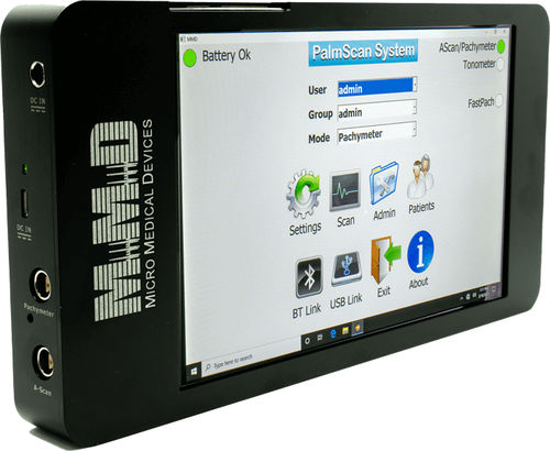 眼科测厚计 - PALMSCAN PRO - Micro Medical Devices - 超声波生物测量仪 / 超声波转速测定 / 手持式