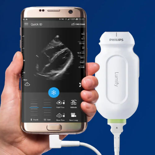 手持式B超机 - Lumify  - Philips Healthcare/飞利浦 - 用于多功能超声检查 / 彩色多普勒 / 一体式探头